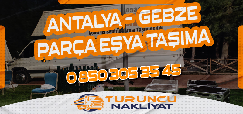Haymana Antalya parça nakliyat