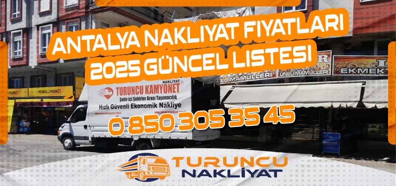 Kızılcahamam Antalya parça nakliyat